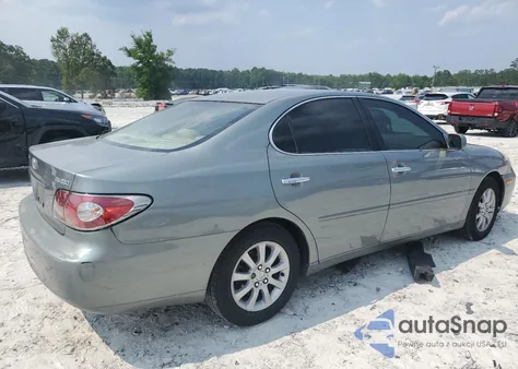 2004 Lexus Es 330 из США, поврежденный, VIN JTHBA30G645048422